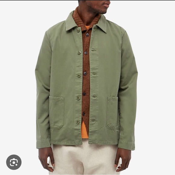 APC Kerlouan Chore Coat Green Small - Picture 1 of 10